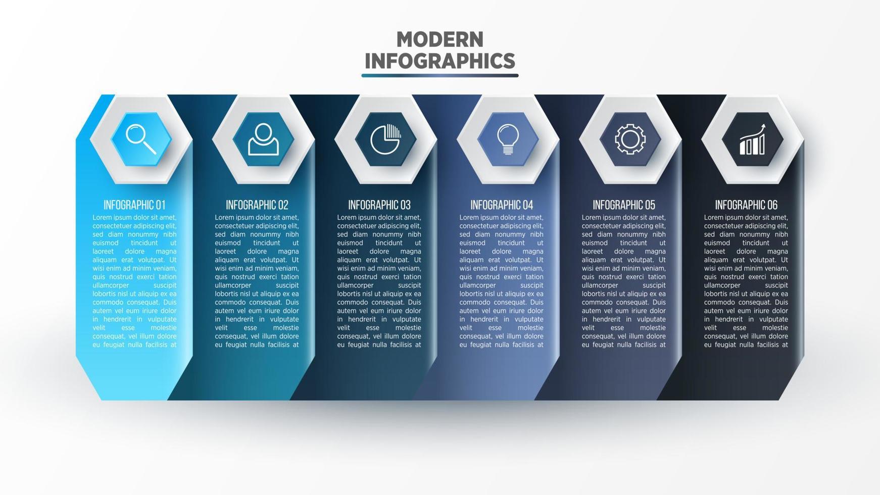 Vector 3D infographic template for presentation. Business data visualization. Abstract elements. Creative concept for infographic.