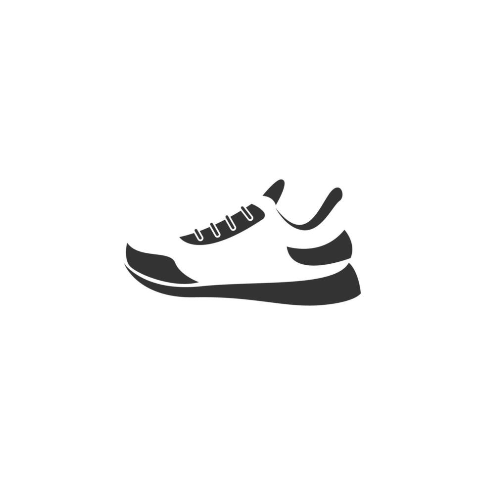 ilustración de diseño de icono de logotipo de zapatos de hombre vector