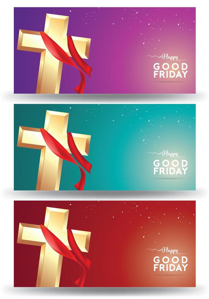 fondo de ilustración de vector de viernes santo para tarjeta de felicitación, afiche - traducción de texto, viernes santo