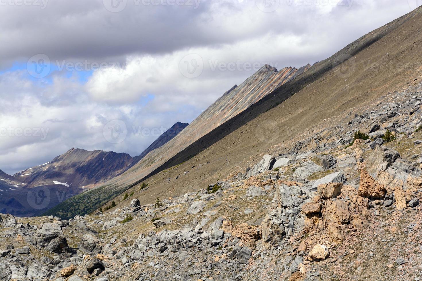 Jagged Mountains from a Remote Pass photo