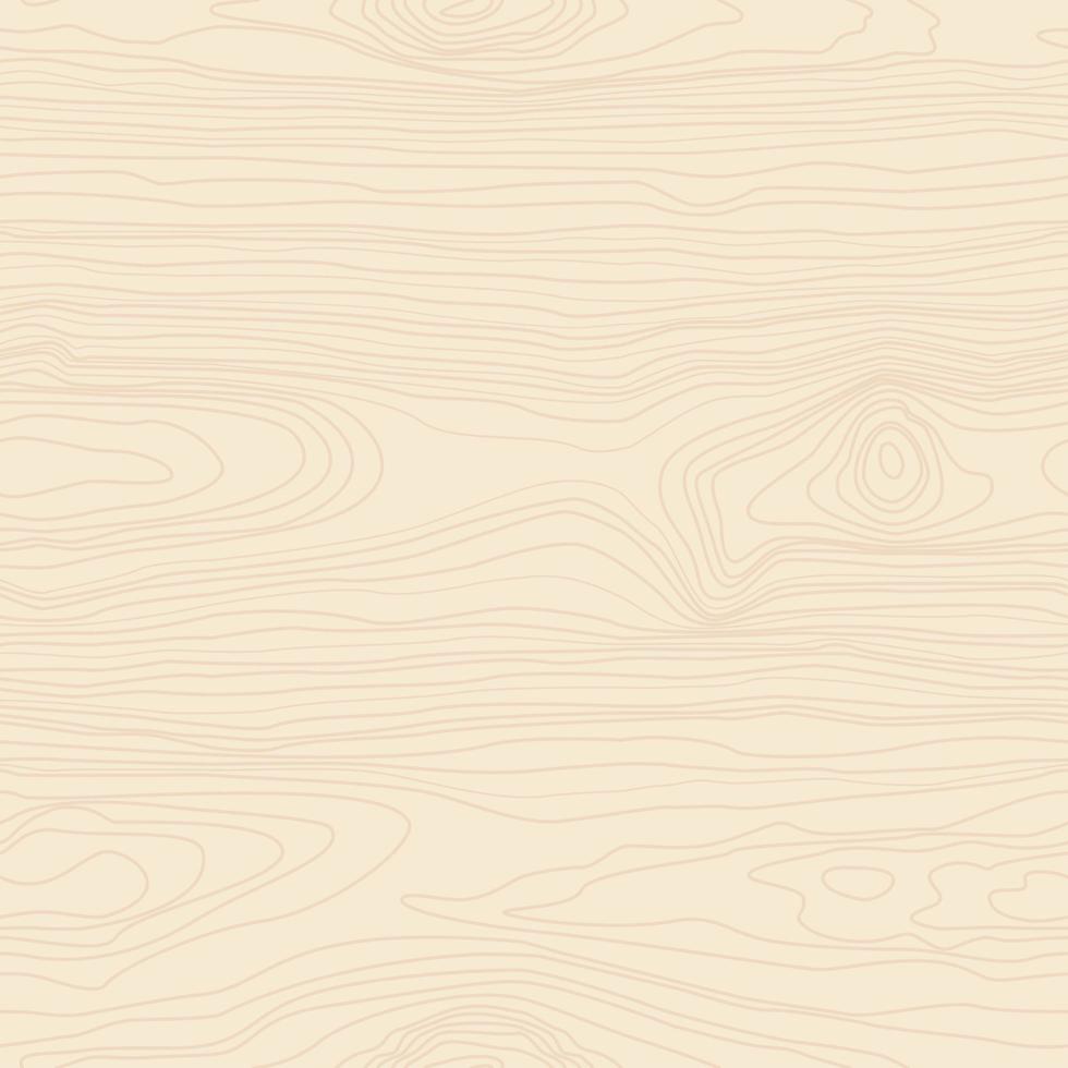 Ilustración de vector de patrones sin fisuras de textura de elementos de madera aislado sobre fondo amarillo.
