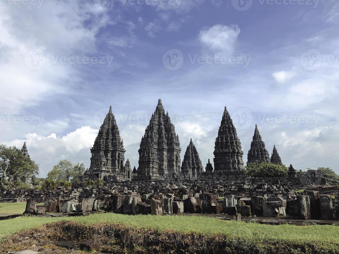 Shrine of Prambanan Hindu temple compound included in world heritage list. Yogyakarta, Central Java, Indonesia photo