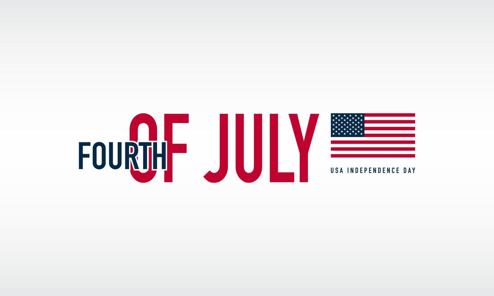 American Independence Day Background. Fourth of July. vector