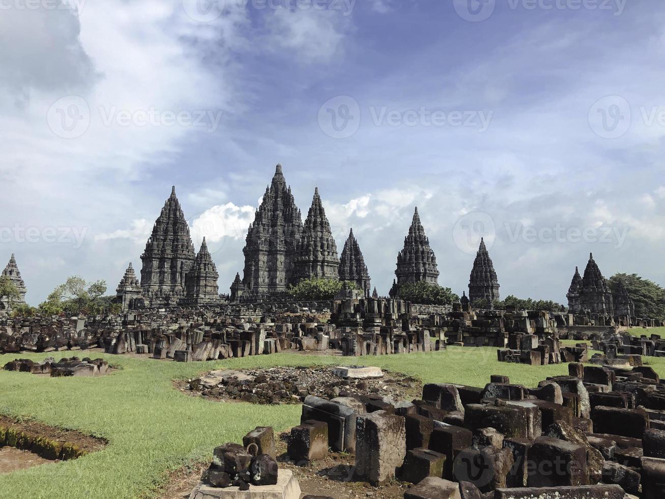 Shrine of Prambanan Hindu temple compound included in world heritage list. Yogyakarta, Central Java, Indonesia photo