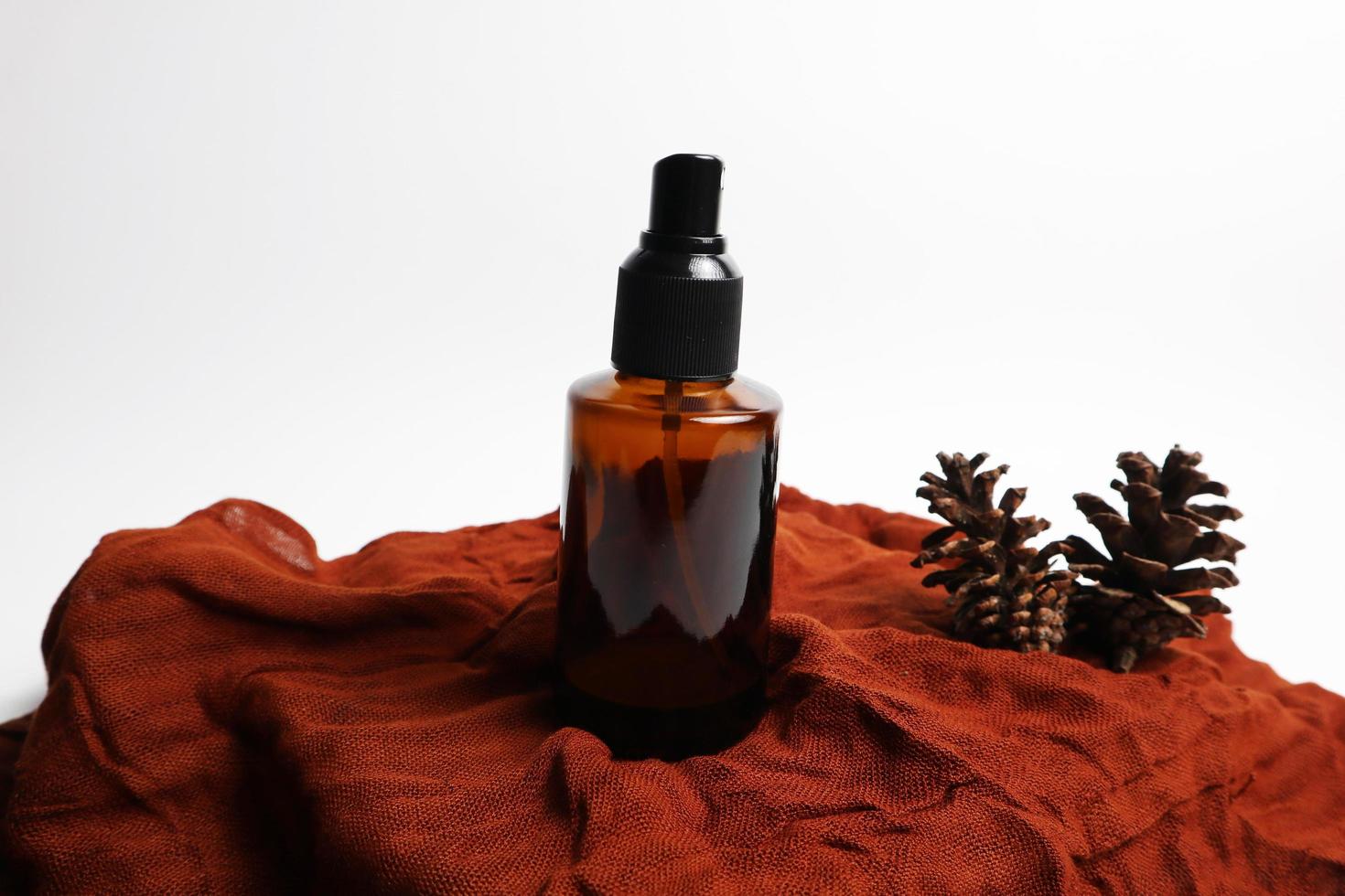 Mock up Spray bottle for perfume photo