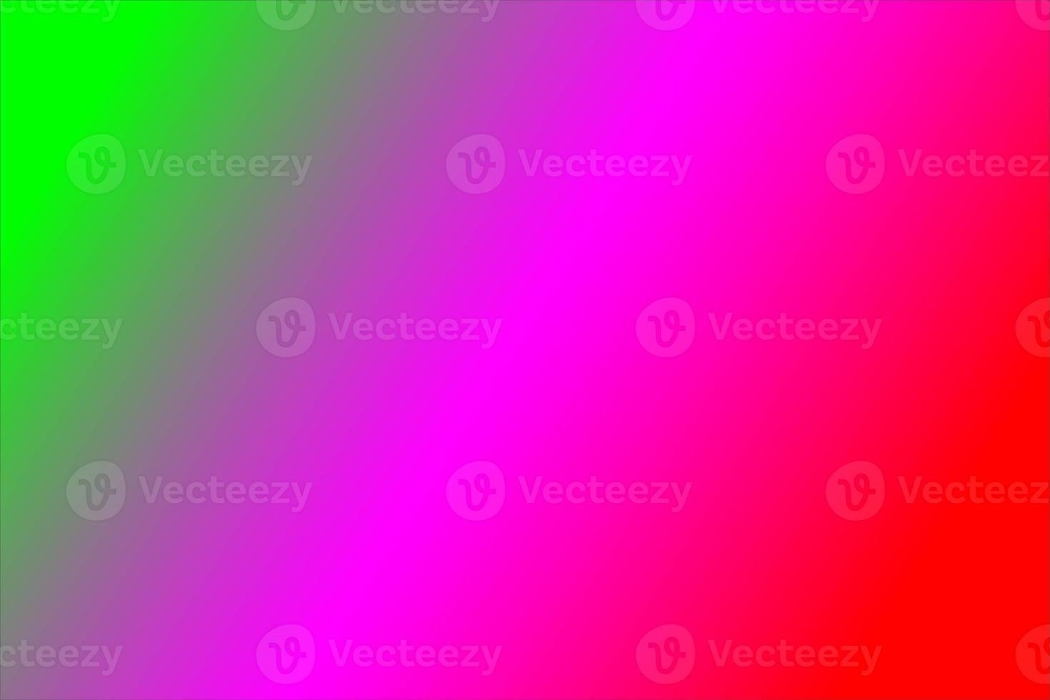 Abstract gradation color of green purple and red background photo