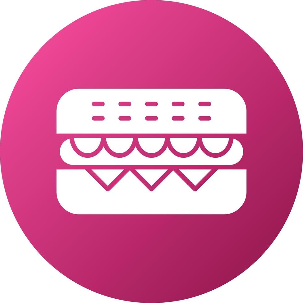 Sandwich Icon Style vector