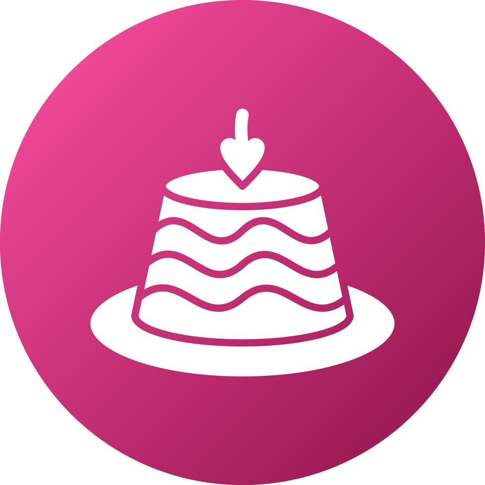 Pudding Icon Style vector