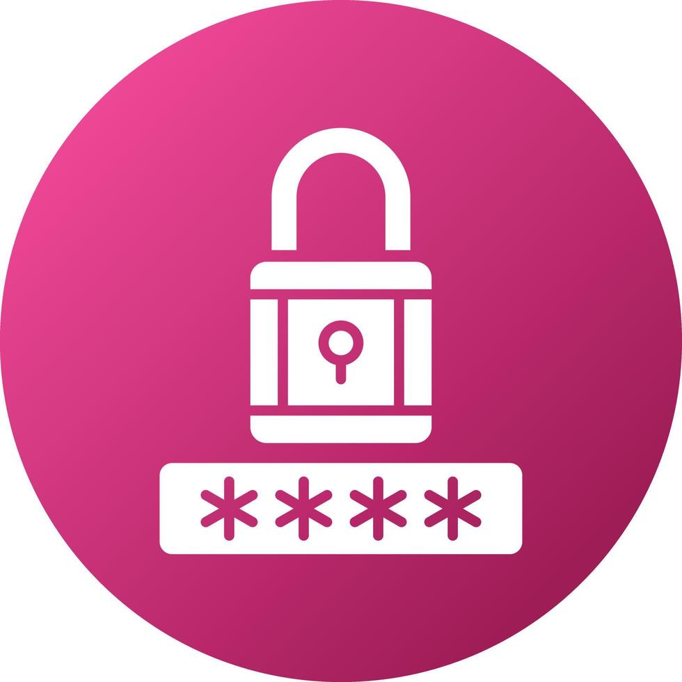 Password Icon Style vector
