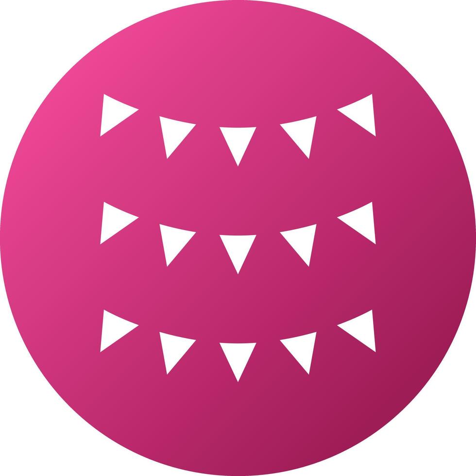 Garland Icon Style vector