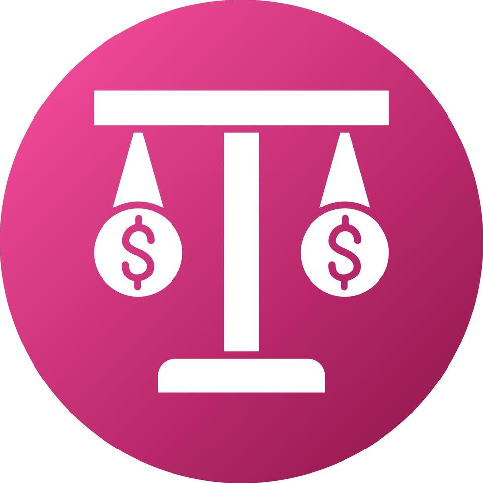 Balance Icon Style vector