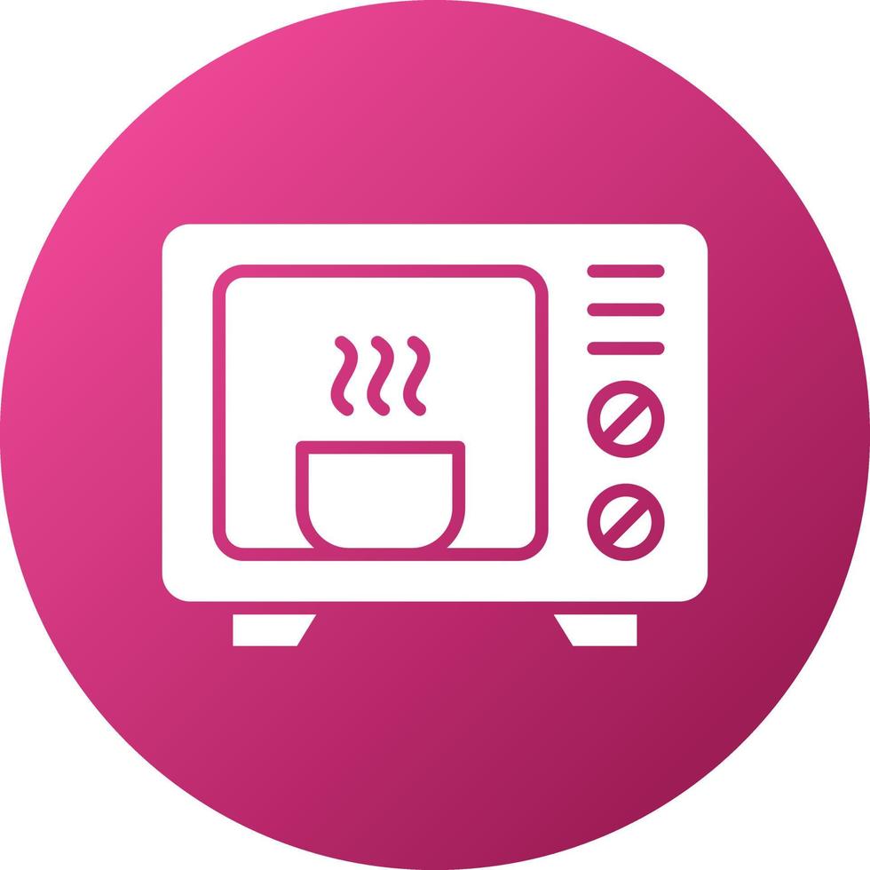 Microwave Icon Style vector