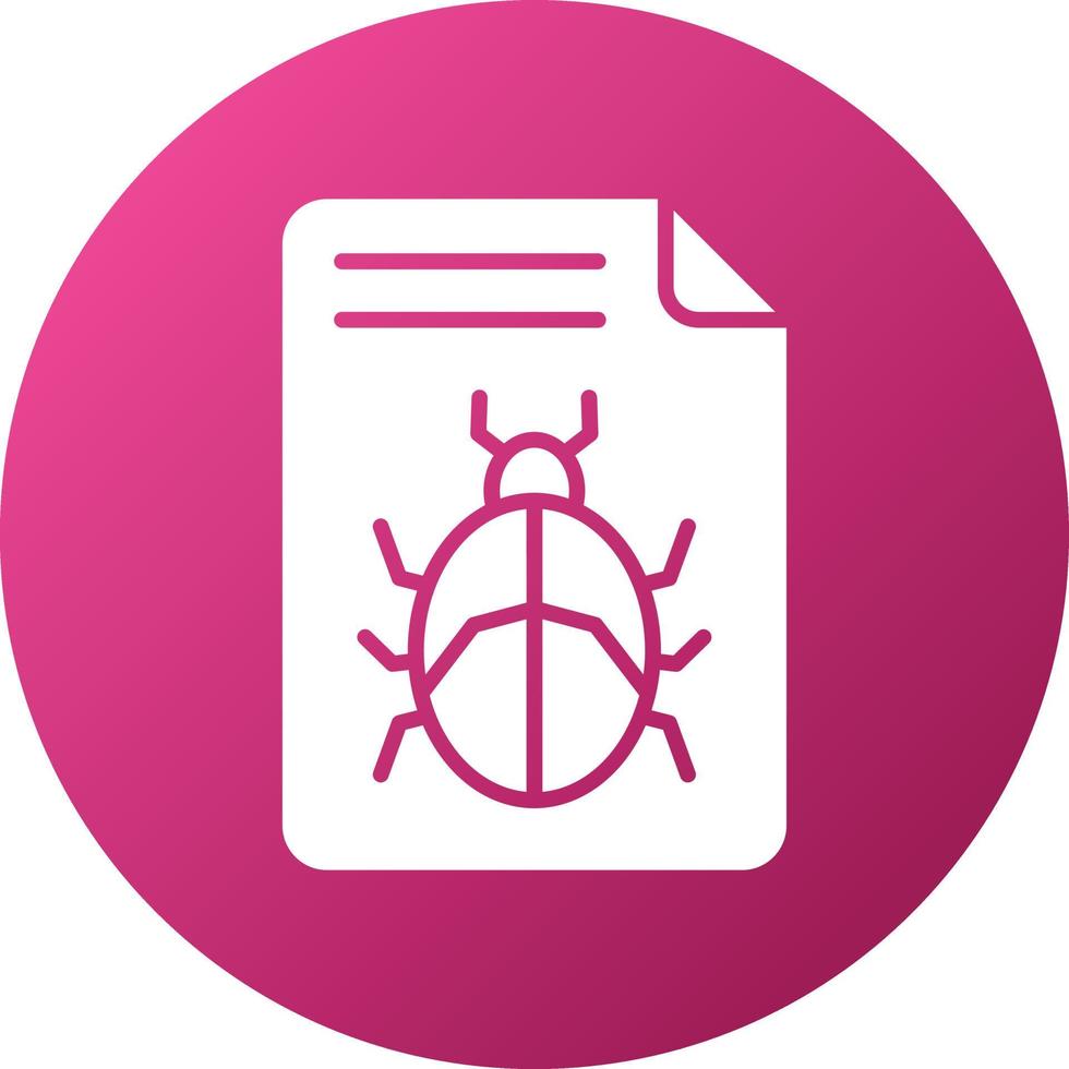 File Virus Icon Style vector