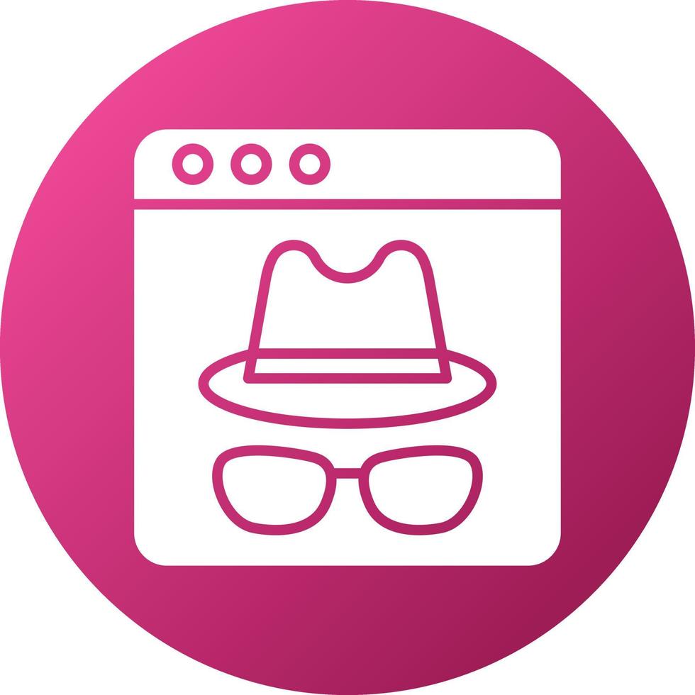 Spyware Icon Style vector