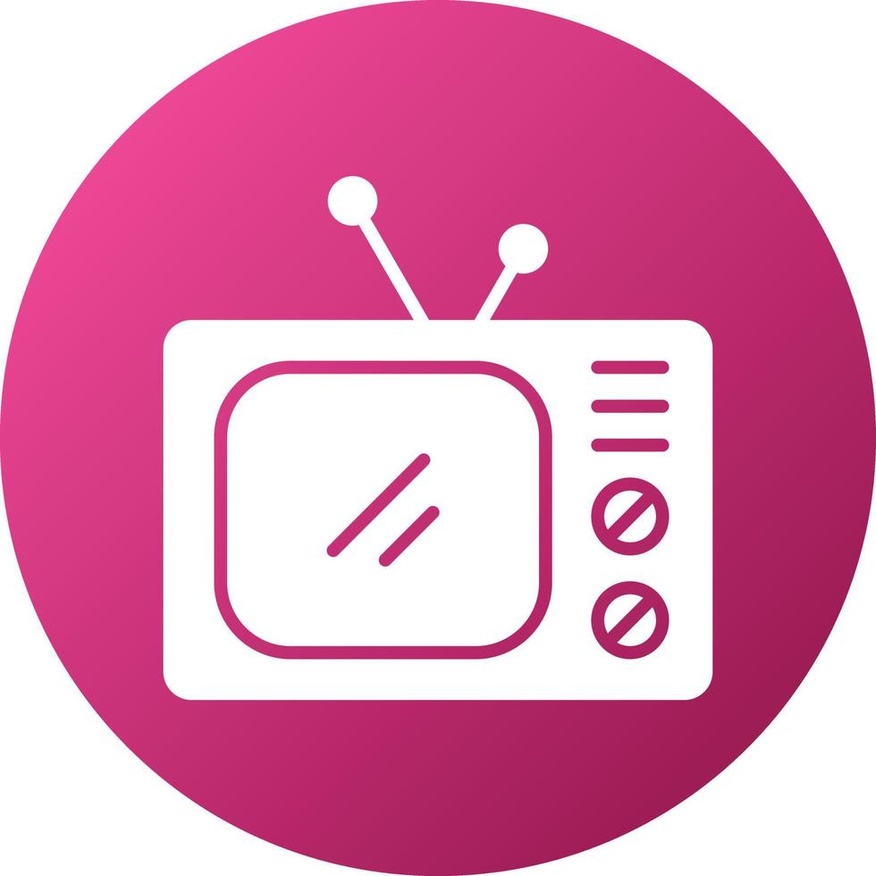 Television Icon Style vector