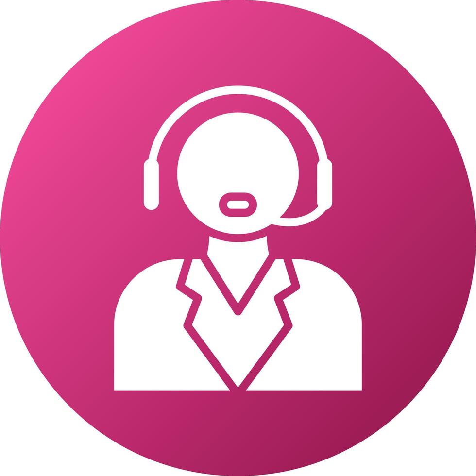 Call Center Icon Style vector