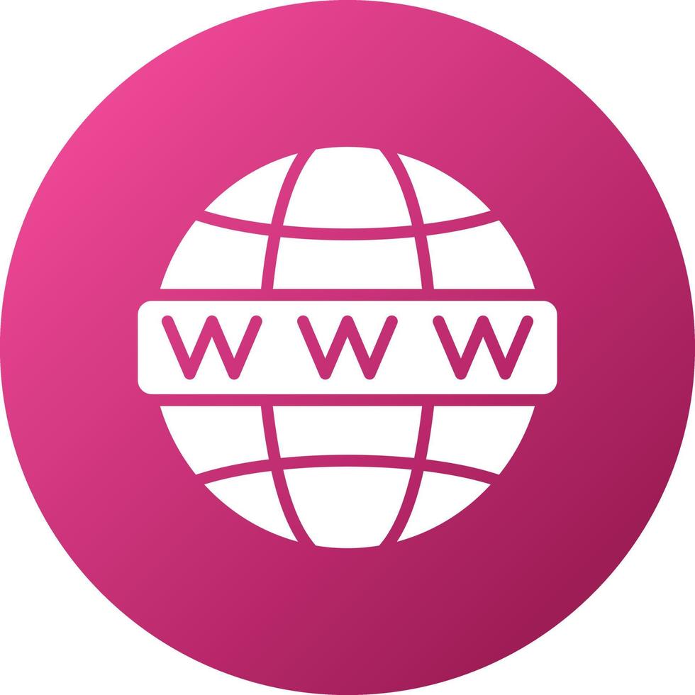 Worldwide Icon Style vector
