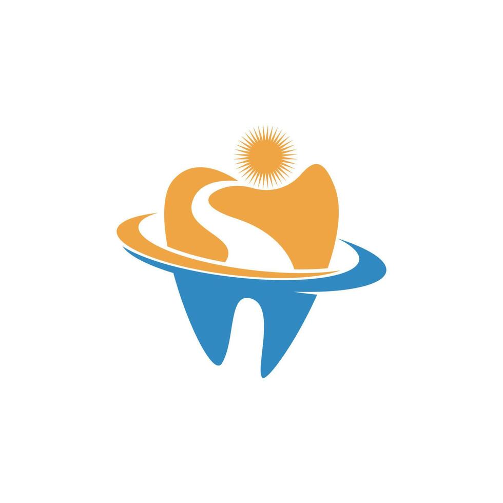 icono de ilustración de vector de plantilla de logotipo dental