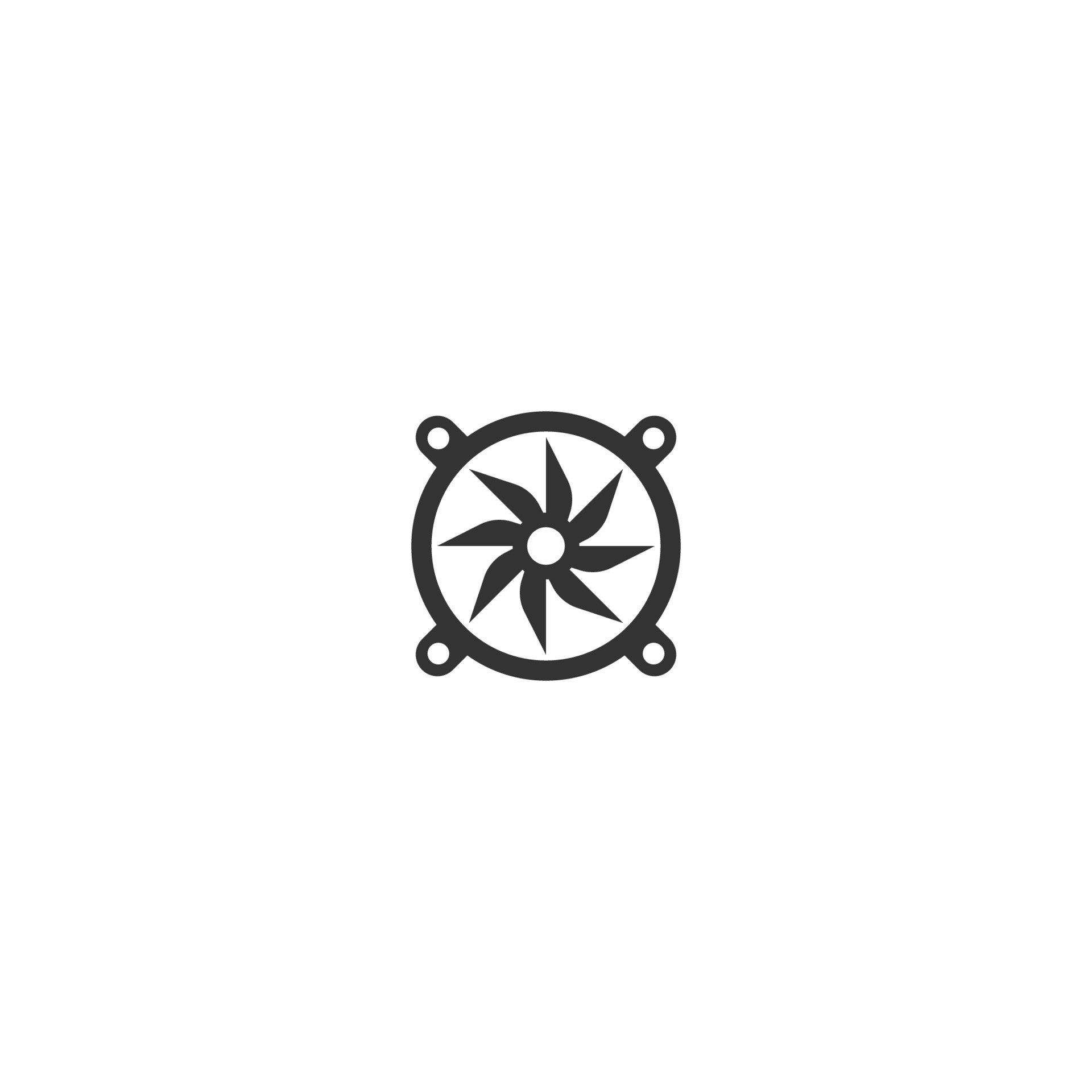 Propeller icon logo flat design template 6536198 Vector Art at Vecteezy