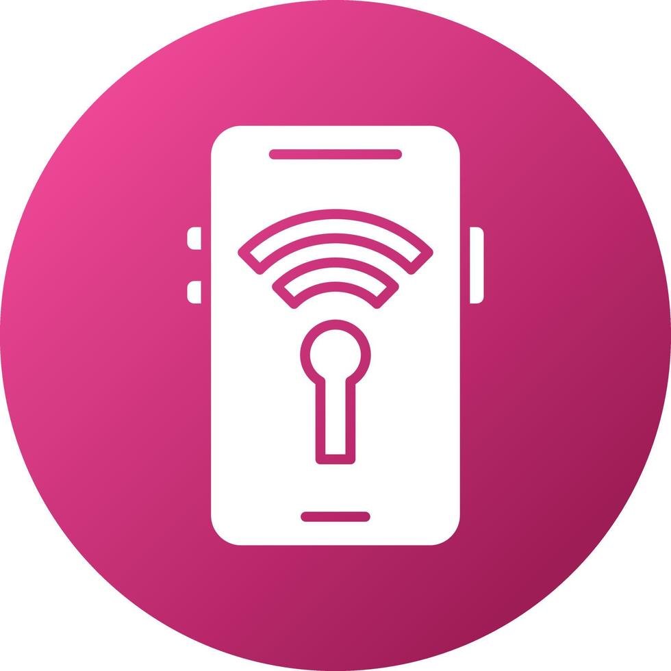 Mobile Hotspot Icon Style vector