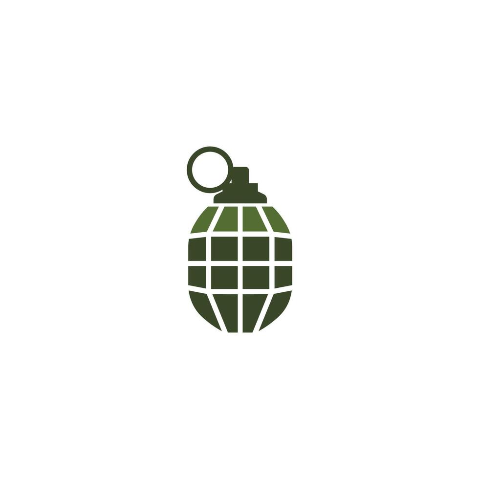 Grenade icon illustration design template vector