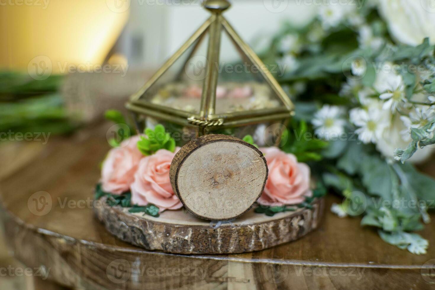 An engagement ring box photo