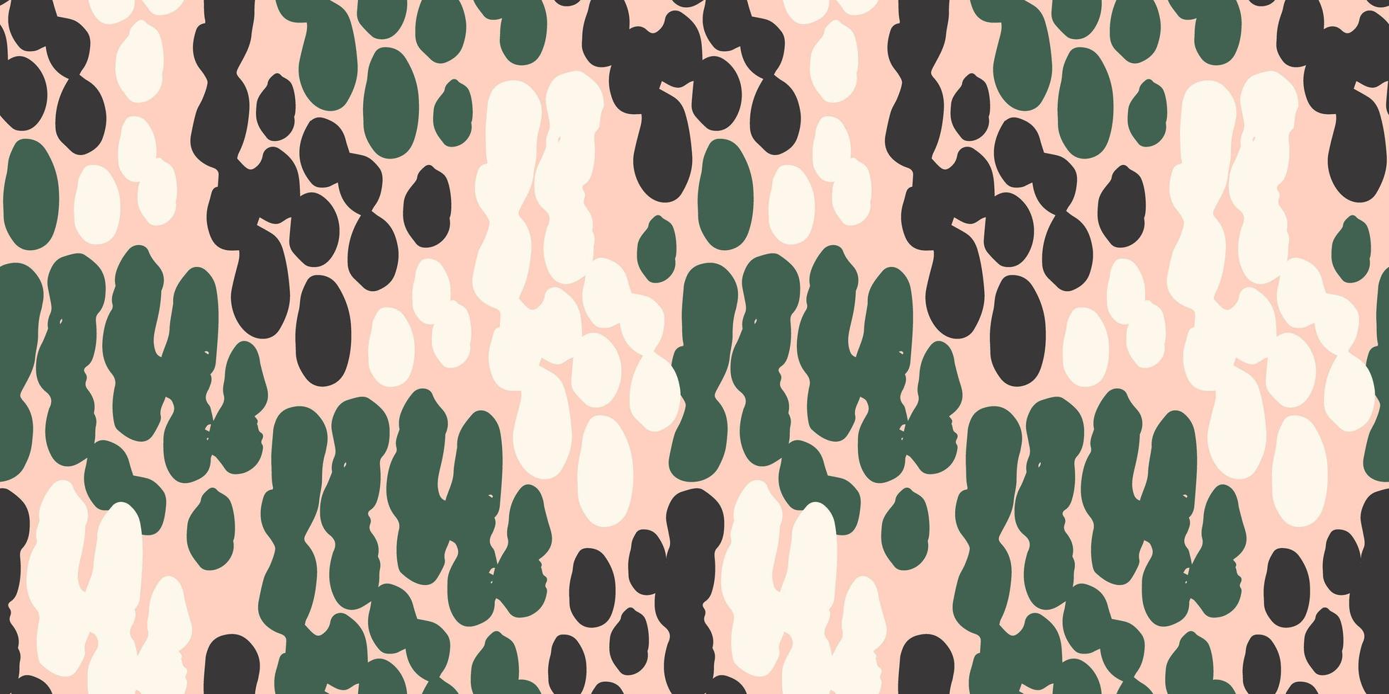 Modern camouflage seamless pattern. Vector abstract design for paper, cover, fabric, interior decor and other