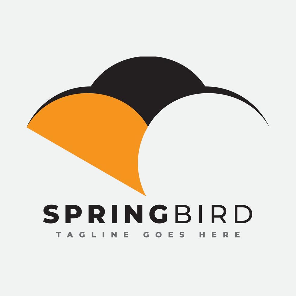 Spring Queen - Bird Logo vector