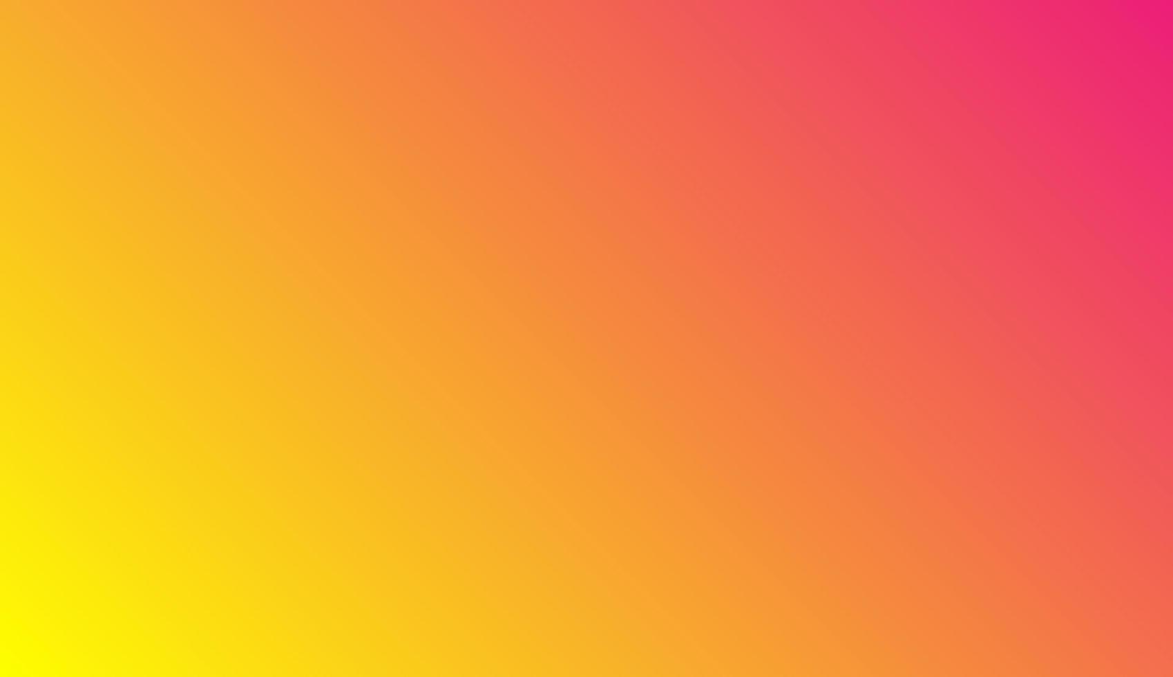 Gradient background yellow and pink vector