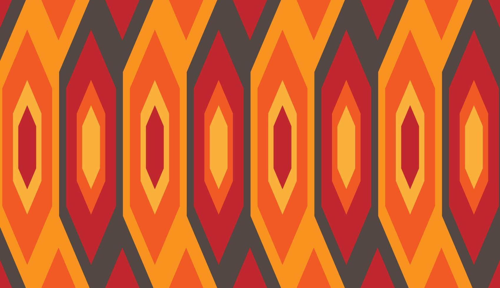 Seamless pattern. Rectangular polygon motif with artistic color. Modern style pattern design. Suitable for fabric pattern. Can be used for posters, brochures, postcards, and other printing needs vector