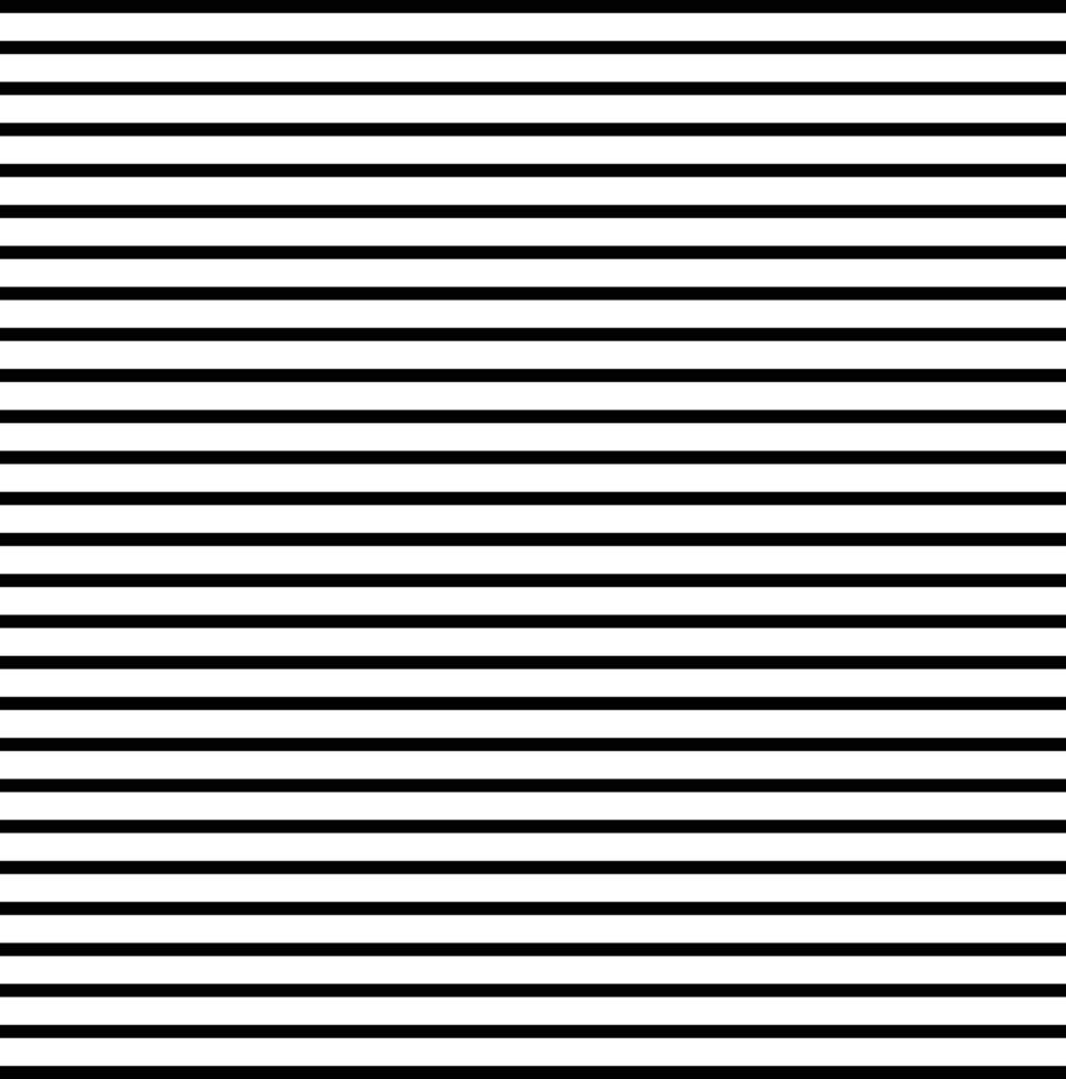 Abstract striped seamless pattern.Black and white line background.Classic wallpaper.Flat design.Horizontal paper.Vector illustration isolated on white background.Texture or surface. vector