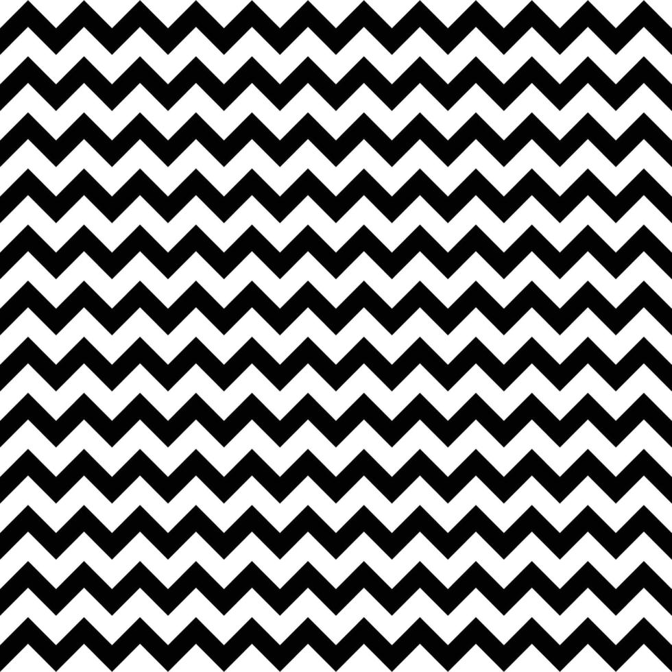 Seamless zigzag pattern with lines isolated.Black and white background.Vintage wallpaper.Chevron texture.Flat design.Horizontal stripes.Vecor illustration.Graphic design. vector