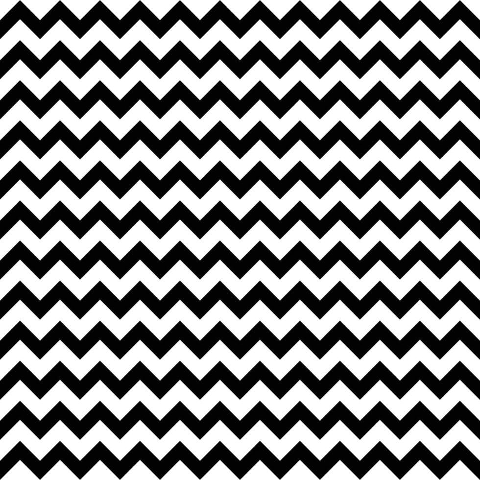 Seamless zigzag pattern with lines isolated.Black and white background.Vintage wallpaper.Chevron texture.Flat design.Horizontal stripes.Vecor illustration.Graphic design. vector