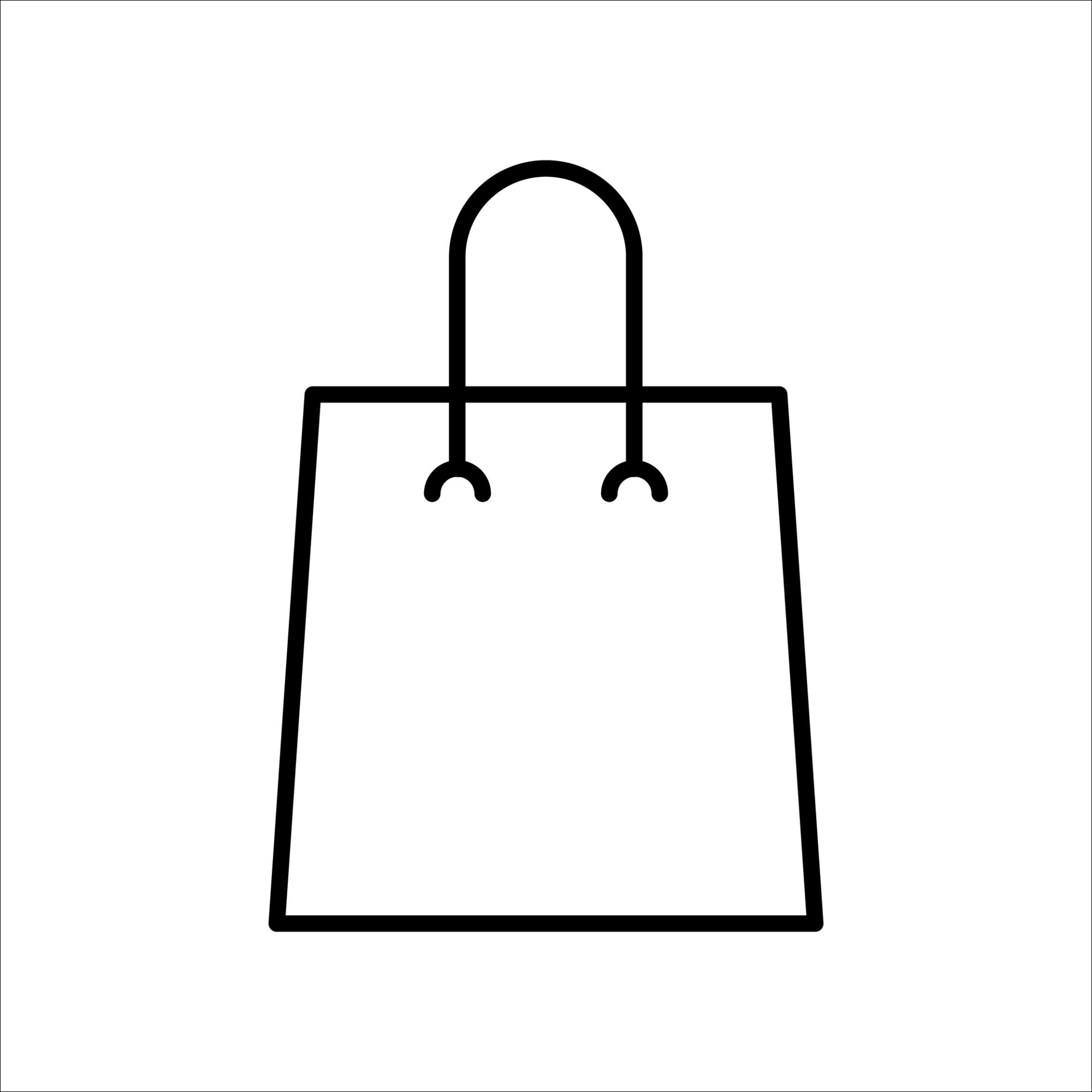 Vector of a paper bag, Shoping bag icon 6542281 Vector Art at Vecteezy