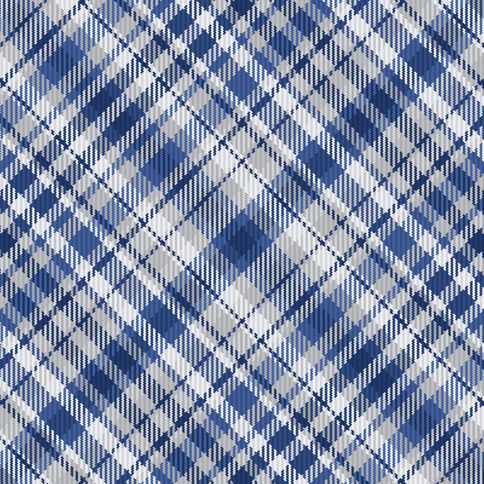 Seamless winter tartan plaid pattern background. vector