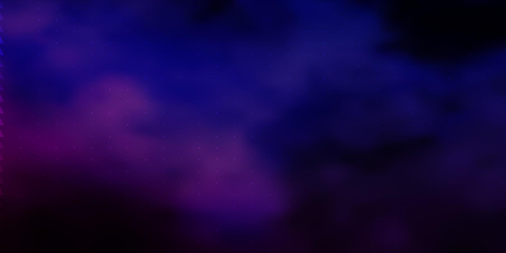 Fondo de vector de color rosa oscuro, azul con rectángulos.