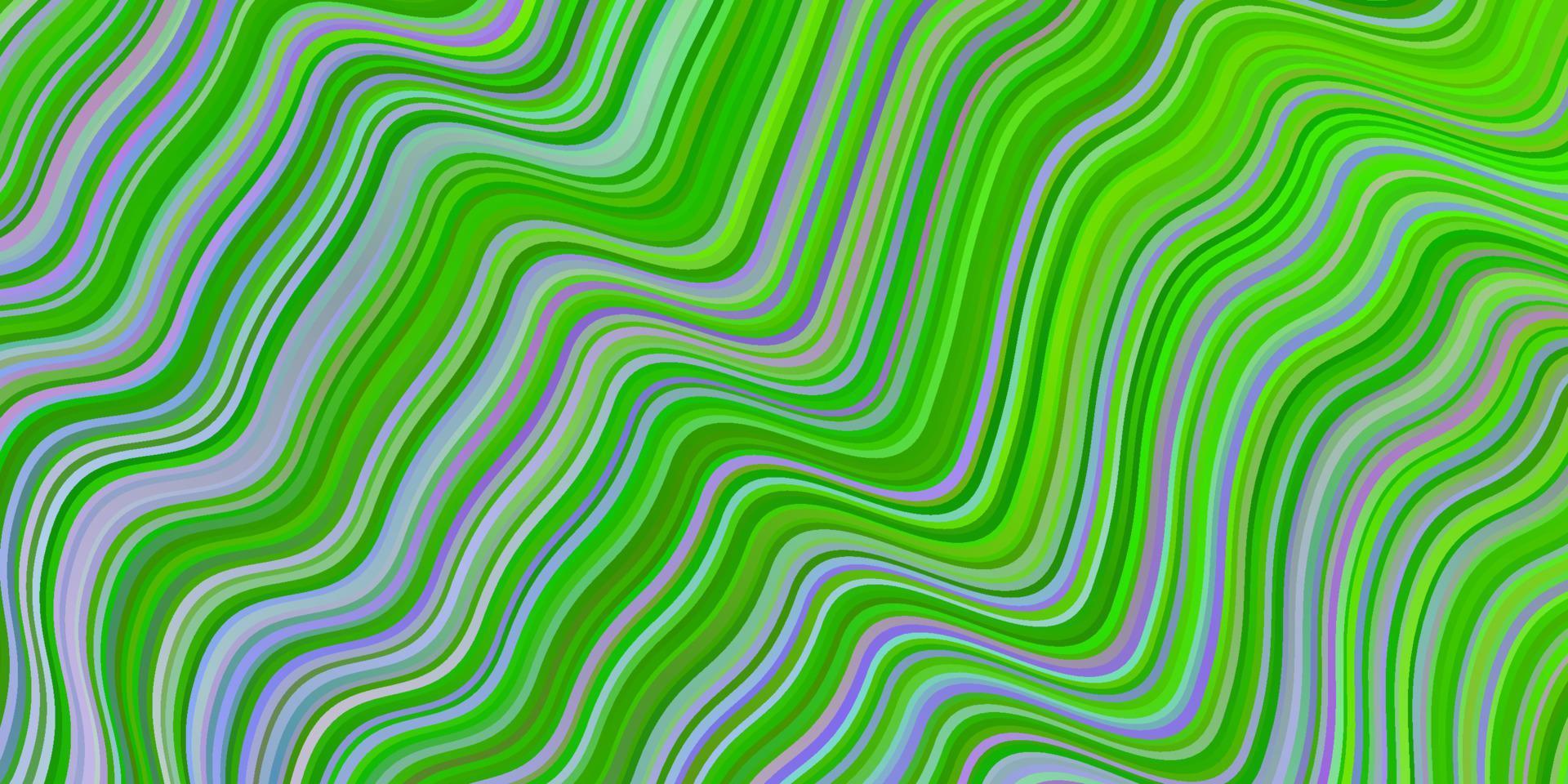 Light Pink, Green vector pattern with lines.