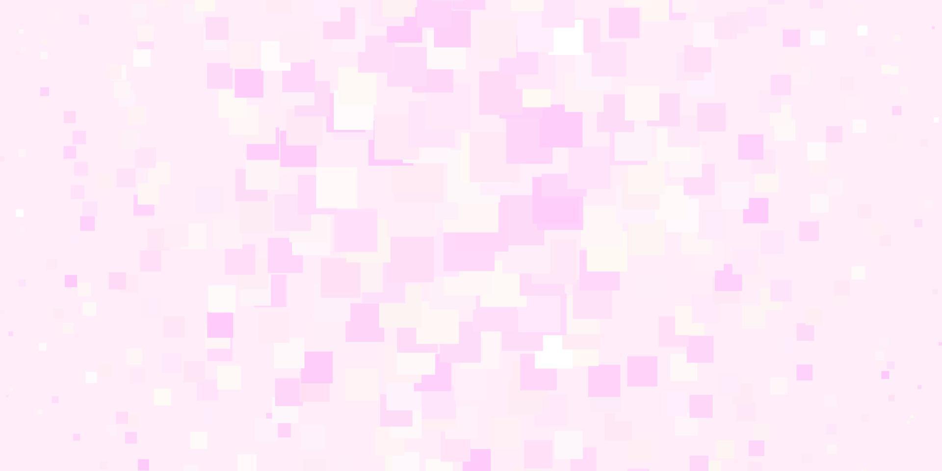 Light Pink, Yellow vector pattern in square style.