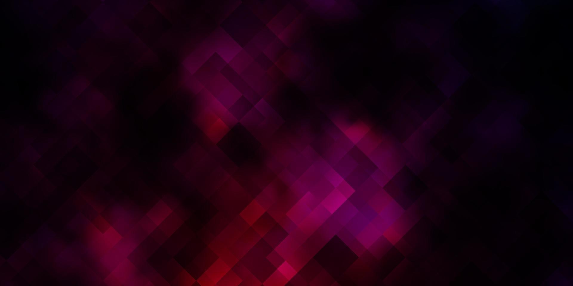 Dark Purple vector template with rectangles.