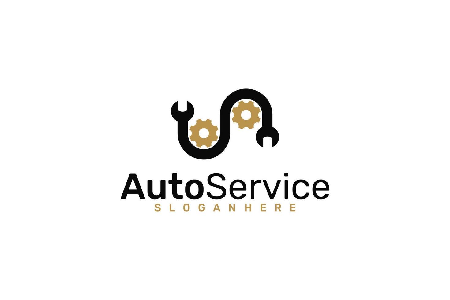Automotive Service Logo. Vector Design.