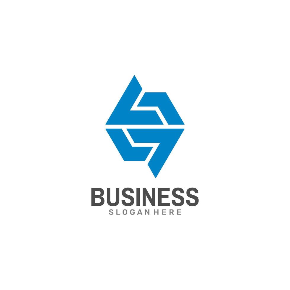 Geometric Cycle Logo. Vector Design.