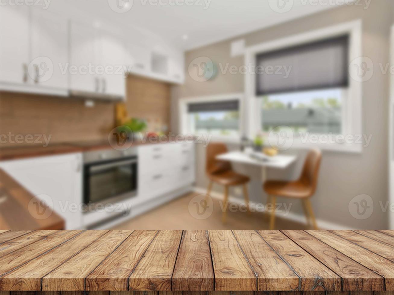 Wood Table Background photo