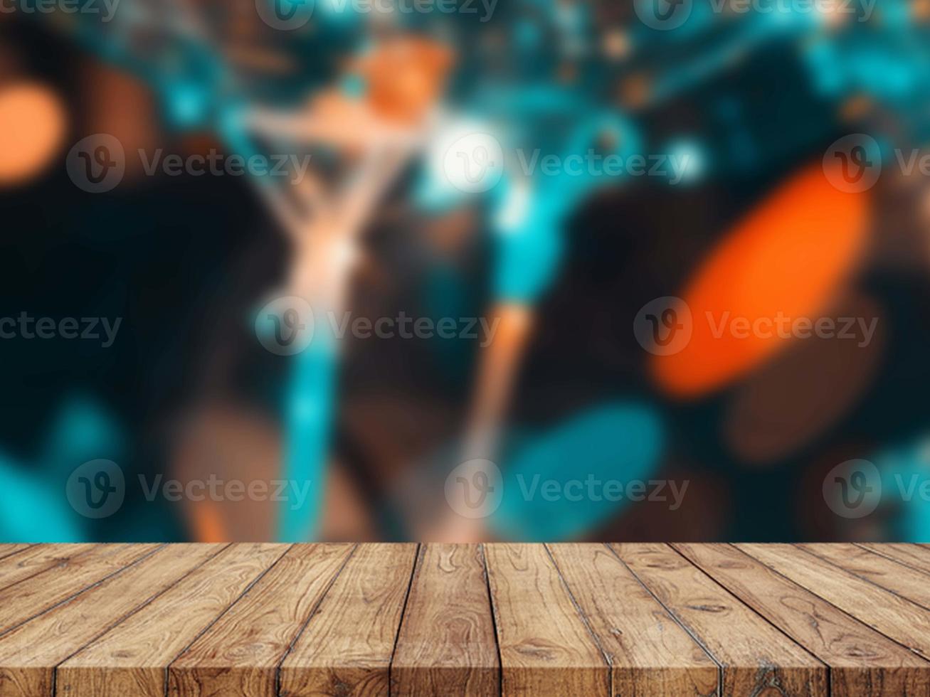 Wood Table Backrgound photo