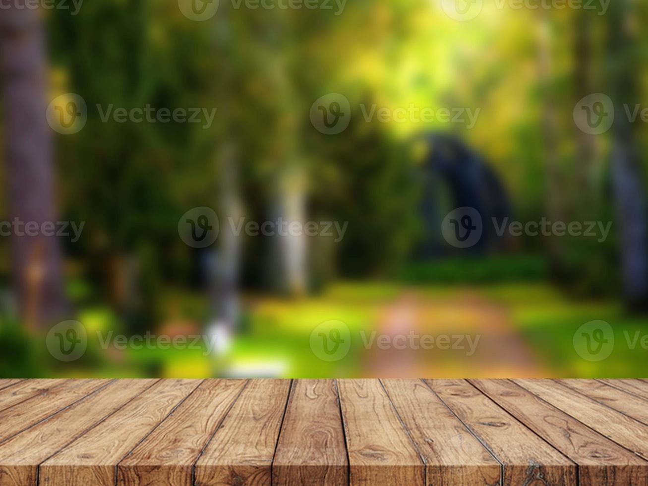 Wood Table Backrgound photo