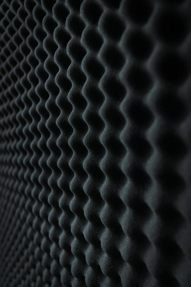 image of soundproofing foam in studio background photo