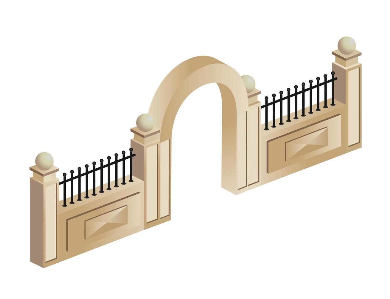 Gate Top View Vector Art, Icons, and Graphics for Free Download
