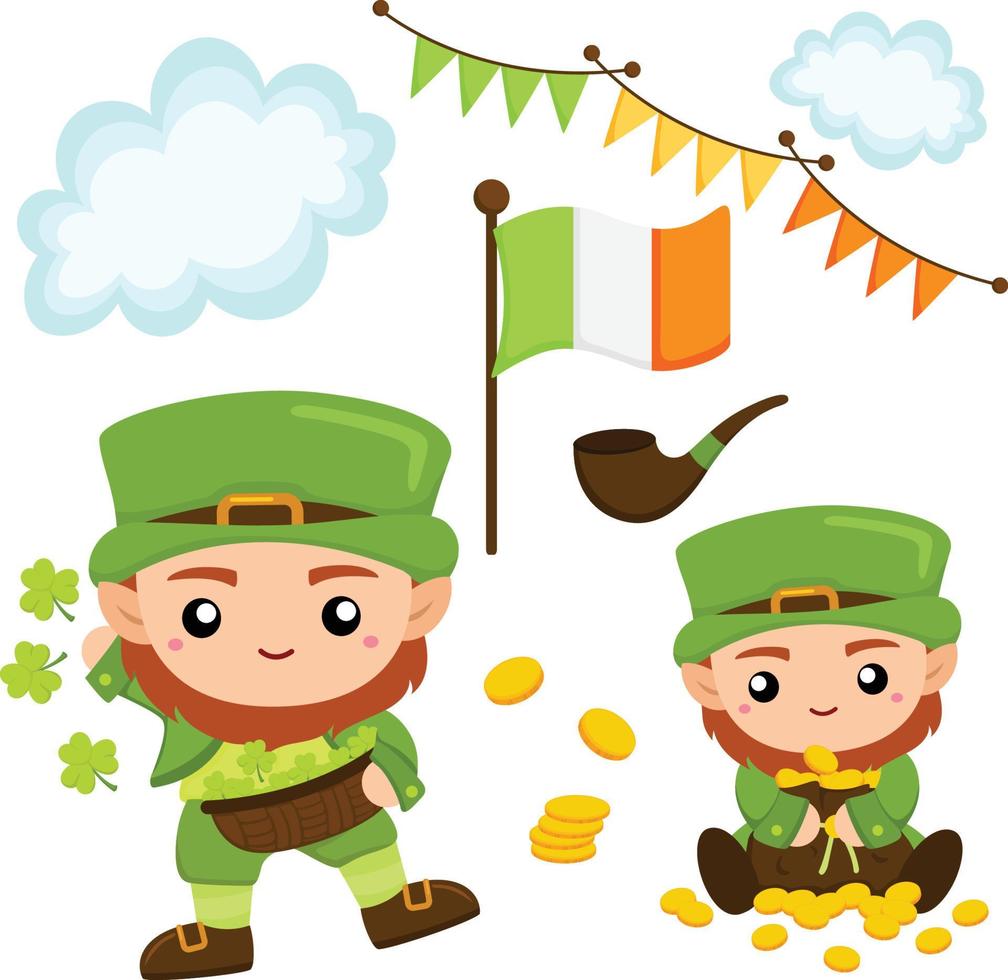 St Patricks Day Vector Set