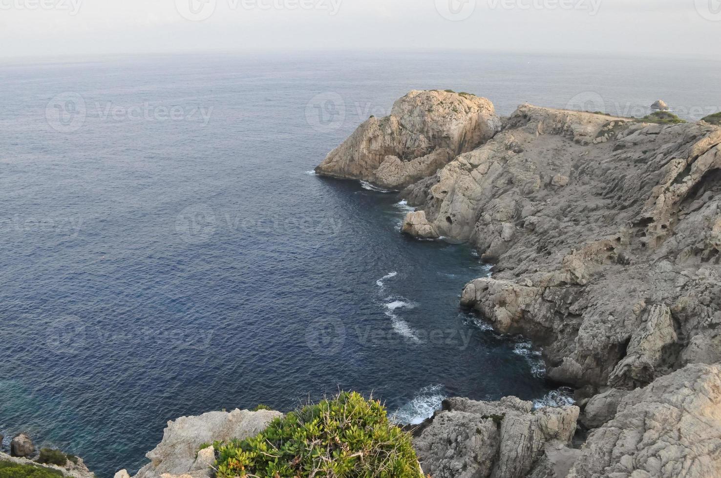 playa cala gat en mallorca foto