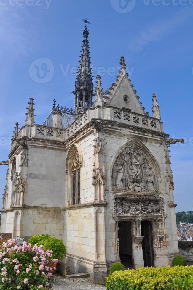 Saint Hubert chapel at Royal Chateau at Amboise photo