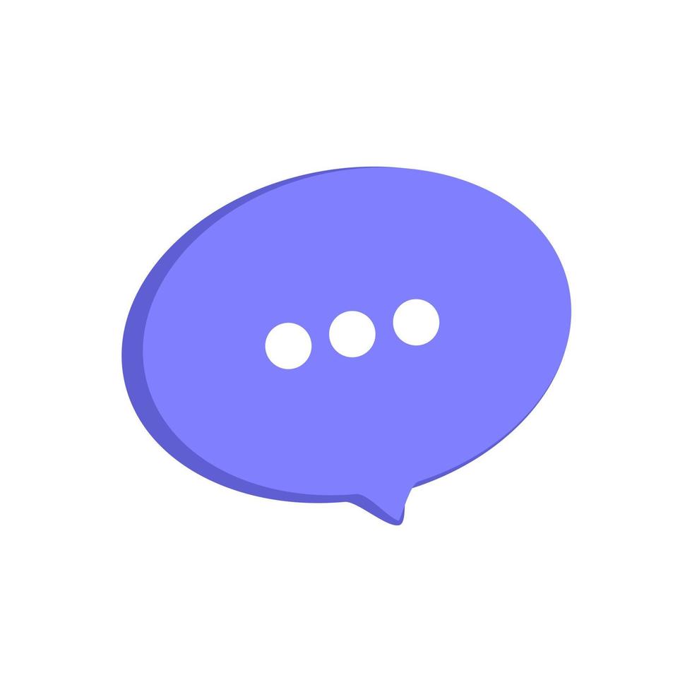 3D speech bubble icons. Realistic 3D chat, talk, messenger, communication, dialogue bubble icon. Vector illustration square, circle and rectangle chat box. Banner, sticker, tag, badge template.